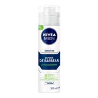Nivea 200ml Espuma Barbear Sensitive
