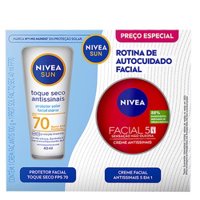 Nivea Fps70 Kit 40ml Antissin+cre Facial