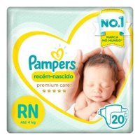 Fralda Pampers Nb Rn 20un
