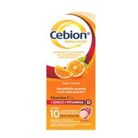 Cebion Vit C 1g 10cp Tripla Acao