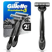 Aparelho Barbear Gillette Carbono 2un