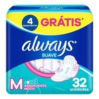 Absorvente Always Maxi Protecao Leve Mais 32