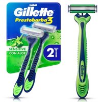 Aparelho Barbear Gillette Presto3 Sens 2un Alo