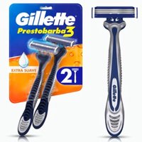 Aparelho Barbear Gillette Presto3 2un Ex.suave