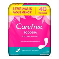 Absorvente Carefree 40un Brisa