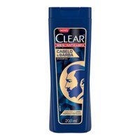 Shampoo Clear 200ml Men Cabelo Barba