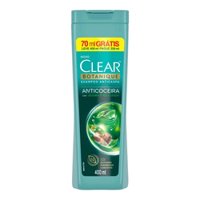 Shampoo Clear 400ml Anti Coceira