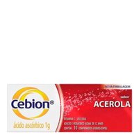 Cebion Vit C 1g 10cp Eferv Acerola*