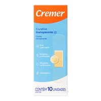 Curativos Cremer 10un Transp