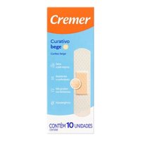 Curativos Cremer 10un Bege