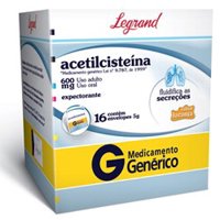 Acetilcisteina 600mg 16 Env Legrand