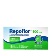 Repoflor 100mg 12caps (saccharomyces)