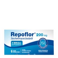 Repoflor 200mg 6caps (saccharomyces)