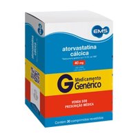 Atorvastatina 40mg 30cp Ems