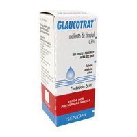 Glaucotrat 0,5% Sol Oft 5ml (timolol)