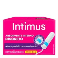 Absorvente Intimus Intimo 8un Medio