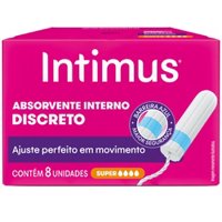 Absorvente Intimus Intimo 8un Super
