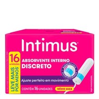 Absorvente Intimus Intimo 16un Medio