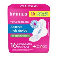 Absorvente Intimus Gel 16un Tripla Protetor Sc