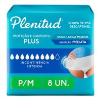 Fralda Ger Plenitud Prot Plus P/m 8un
