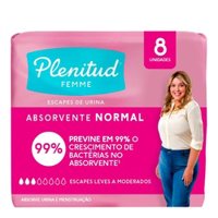 Absorvente Plenitude Incontinencia Femme 8un