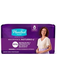 Absorvente Plenitude 8un Normal Not