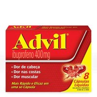 Advil 400mg 8 Caps (ibuprofeno)