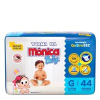 Fralda Monica Baby Mega Gd 44un