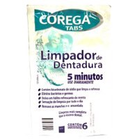 Corega X Limp De Dente 6cp