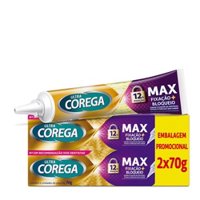 Corega Ultra Creme 68g Kit 2un S/sabor