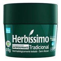 Desodorante Herbissimo 55g Creme Tradicional