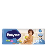 Fralda Babysec Jumbo Ultrasec Md 26un