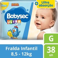 Fralda Babysec Mega Gd 32un