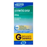 Dimeticona 40mg 20cp