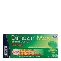Simeticona 125mg 10caps Dimezin-max