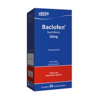 Baclofeno 10mg 20cp Baclofen