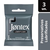 Preservativo Jontex 3un Lubrificado