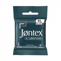 Preservativo Jontex 3un Xl Lubrificado