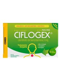 Ciflogex 12 Pastilhas Menta-limao