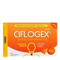 Ciflogex 12 Pastilhas Laranja