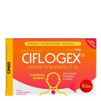Ciflogex 12 Pastilhas Cereja
