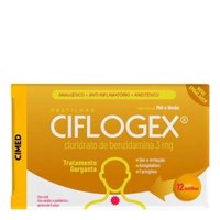 Ciflogex 12 Pastilhas Mel-limao