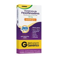 Fexofenadina 120mg 10cp Cimed