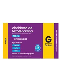 Fexofenadina 180mg 10cp Cimed