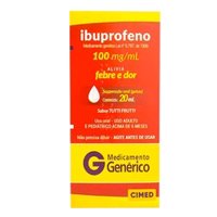 Ibuprofeno 100mg 20ml Cimed