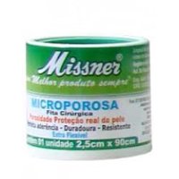 Fita Microporosa Missner Bco 2,5x90cm