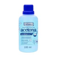 Removedor Esm 100ml Farmax Base Acetona