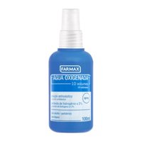 Agua Oxig 10 Vol 100ml Spr Farmax