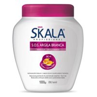 Skala 1kg Creme Trat Argila Branca