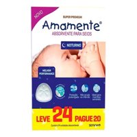 Absorvente Seios Amamente 24un Not*